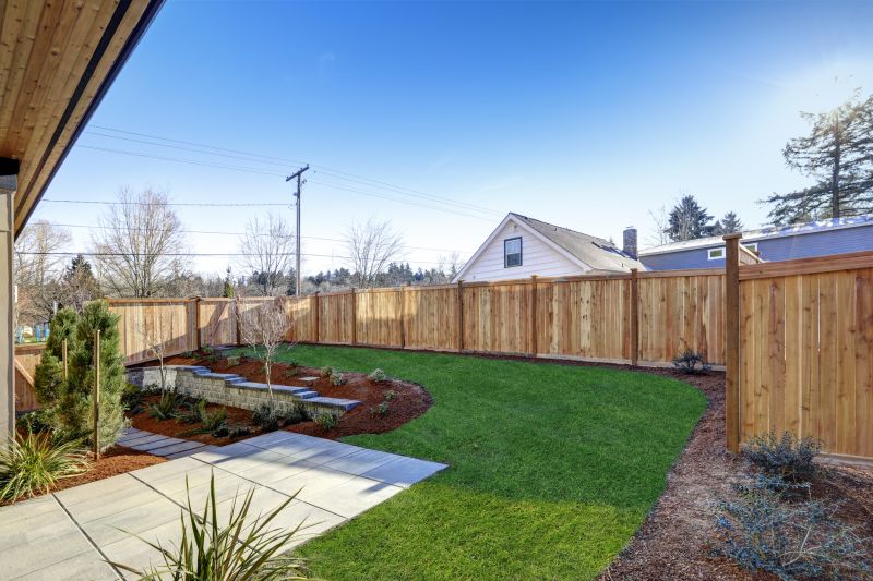 Backyard Fence Staining
