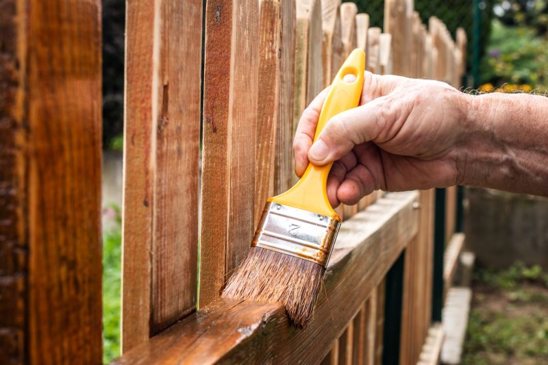Fence Staining Preparation